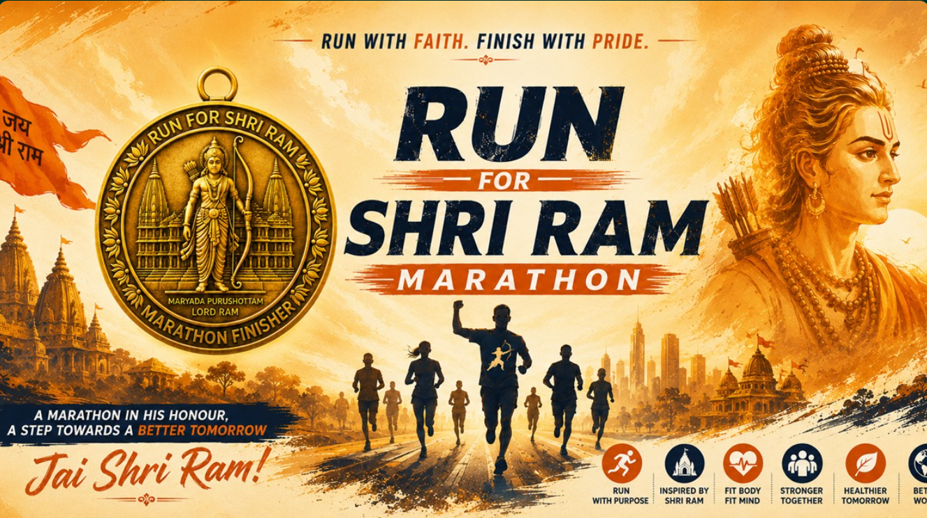 RUN FOR SHRI RAM MARATHON 2026 – MUMBAI in Mumbai