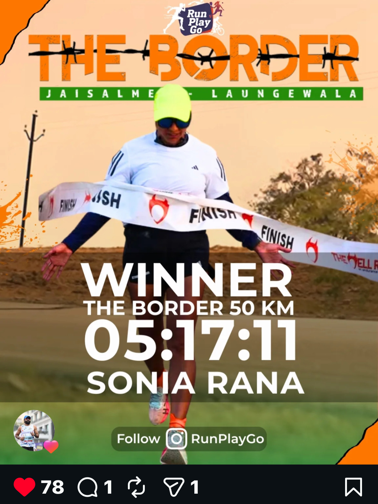 Runner photo